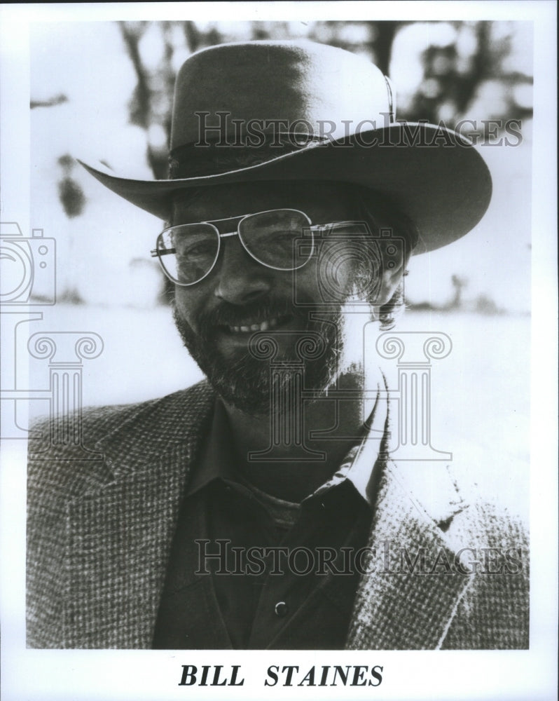 1992 Press Photo Bill Staines American Folk Musician