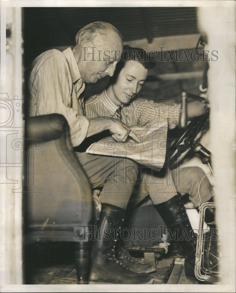 1938 Press Photo William E. Standard Retired Det Busine