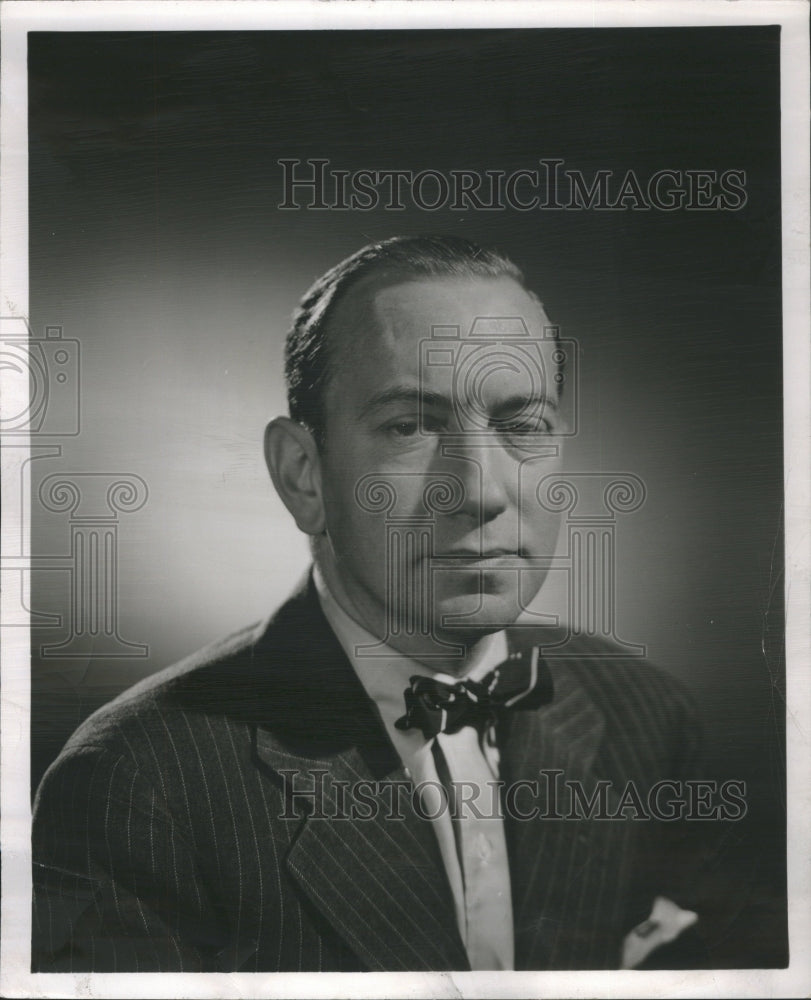 1952 Press Photo Joseph Standart Jr. Businessman