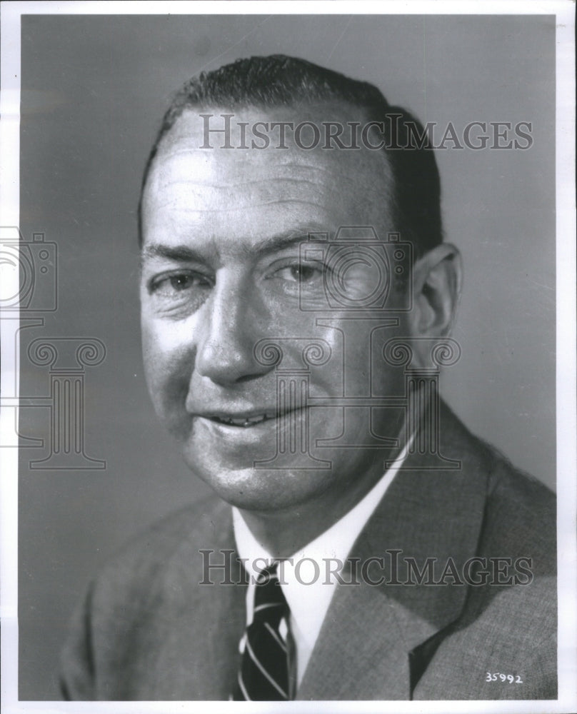 1961 Press Photo Joseph Standart Business President