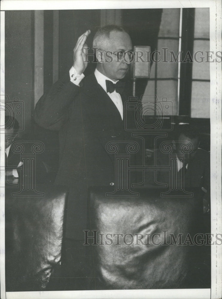 1933 Press Photo John Stalker