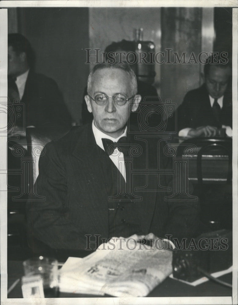 1933 Press Photo John Stalker US Guardian Company