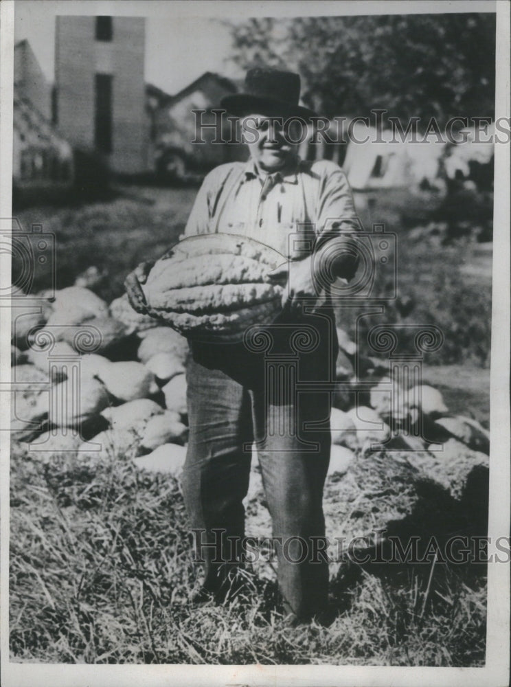 1933 Press Photo Frank W. Larkin