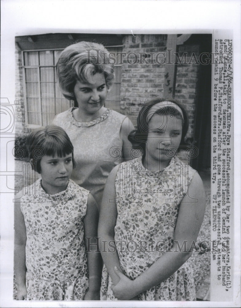 1966 Press Photo Seabrook Mrs Faye Stafford