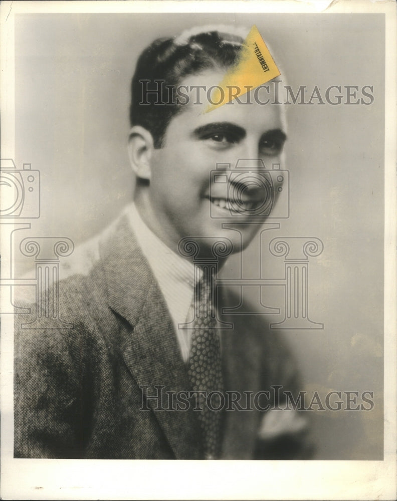 1936 Press Photo Richard Dick Stable