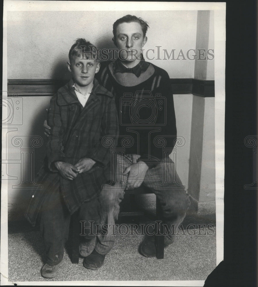 1930 Press Photo Mary Subach John Subach Kidnapping