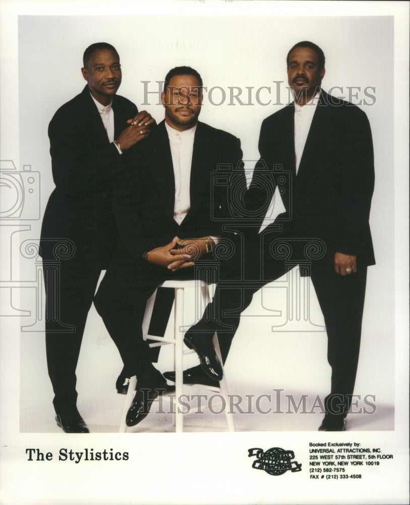 1995 Press Photo The Stylistics Musical Group