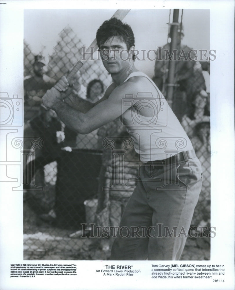 1986 Press Photo Tom Garvey The River