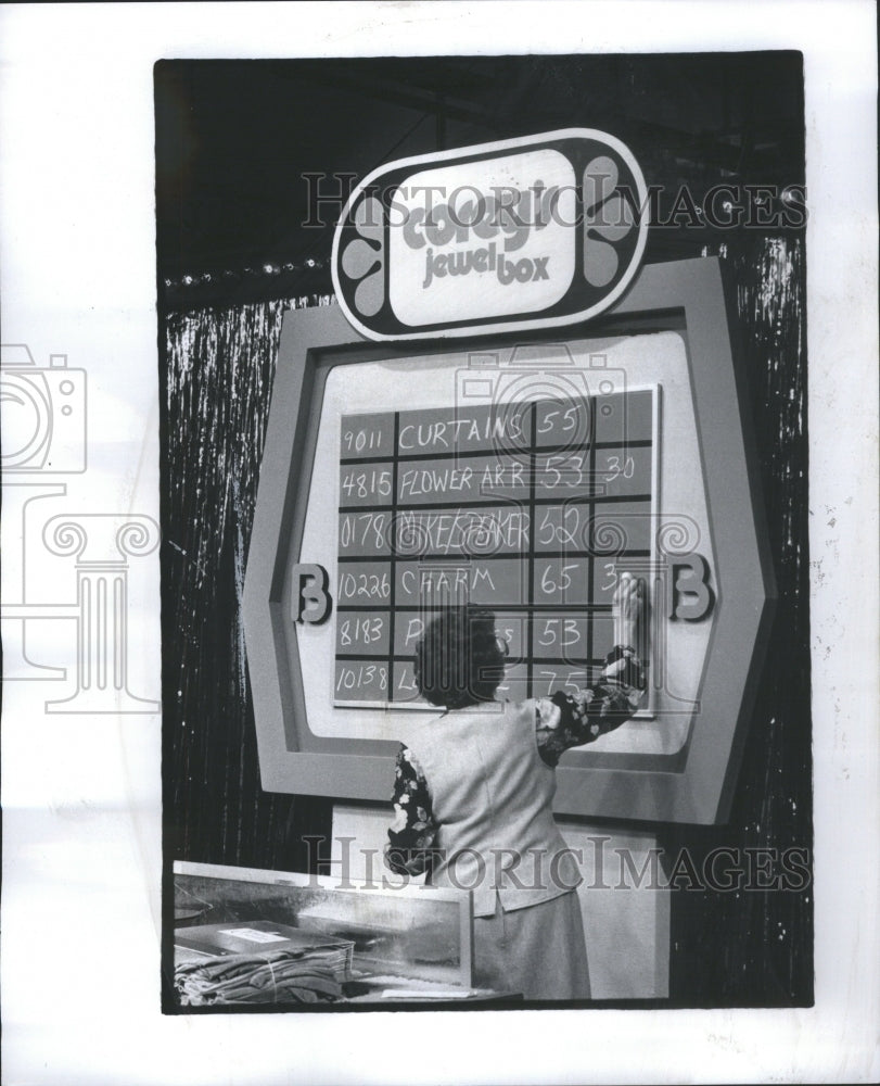 1979 Press Photo Game Show Corey&#39;s Jewel Box