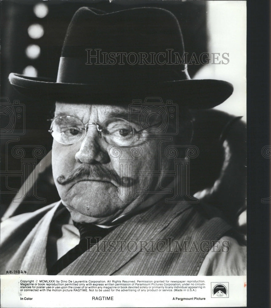 1982 Press Photo James Cagney American Film