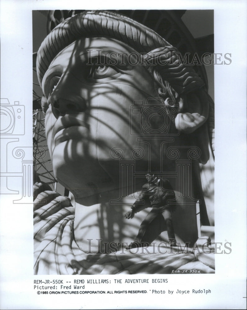 1986 Press Photo Remo Williams The Adventure Begins