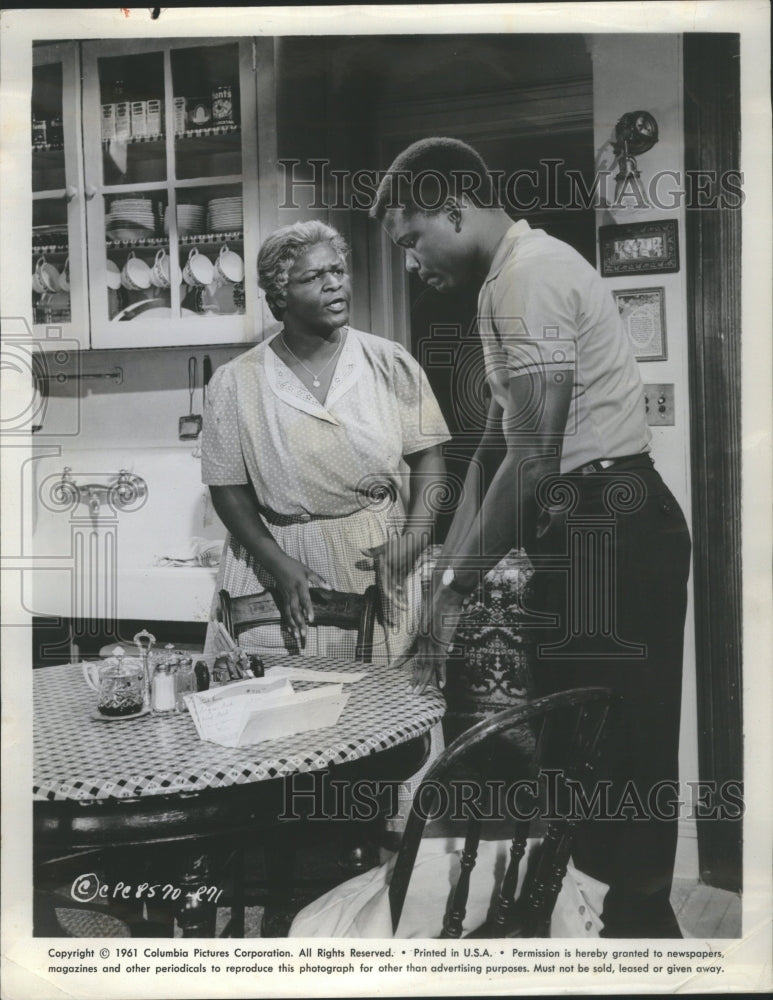 1961 Press Photo Raisin Sum Ruby Dee Diana Sands Glenn