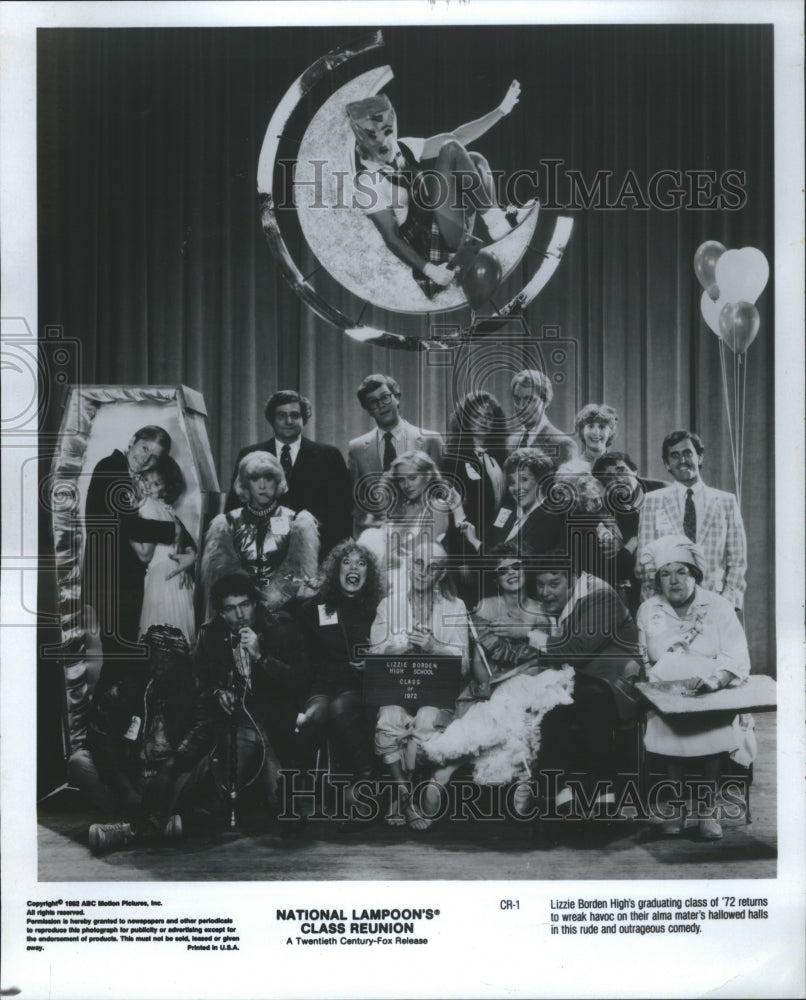 1982 Press Photo National Lampoon&#39;s Class ReunionMisty