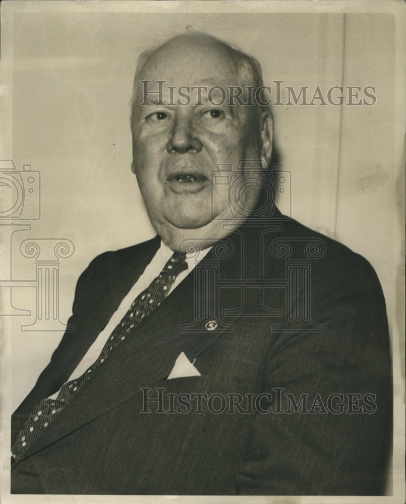 1949 Press Photo Col Matt Winn Horse Racing Promotor