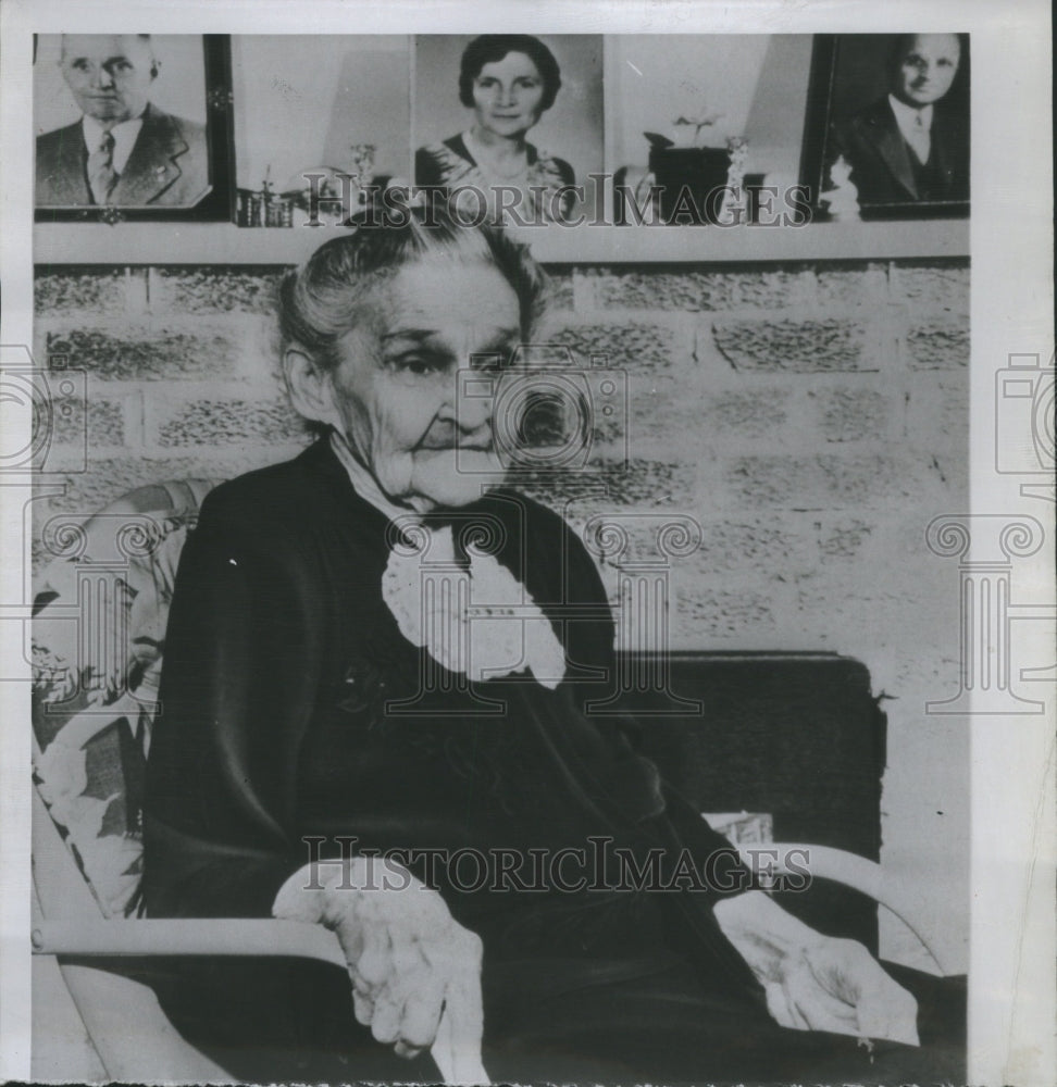 1945 Press Photo Martha Truman, President mother.