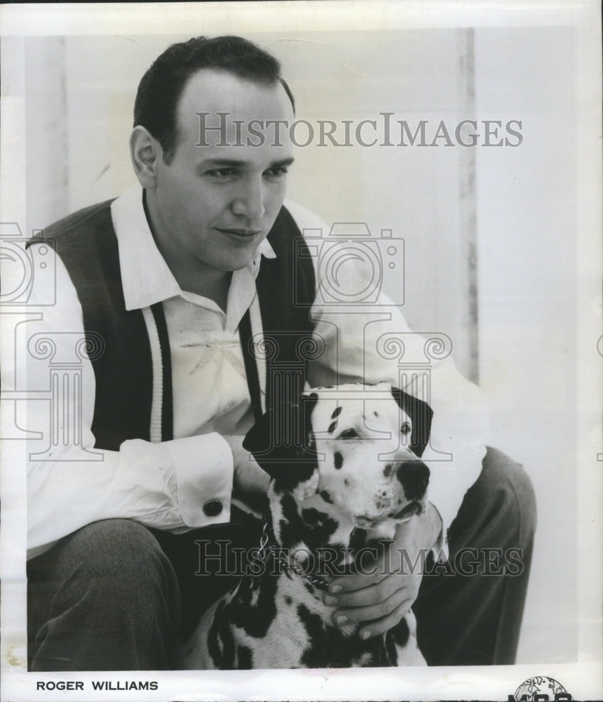 1960 Press Photo Rogar Williams master pianist