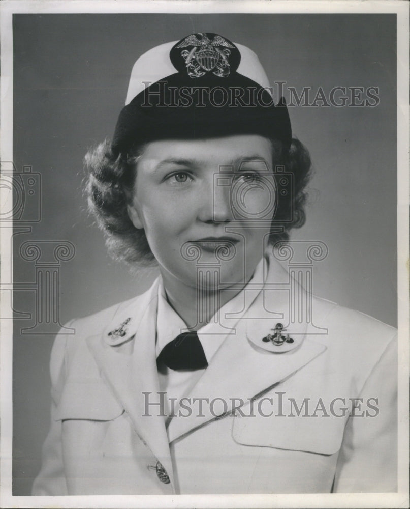 1944 Press Photo Lieut Ruth William Detroit Michigan