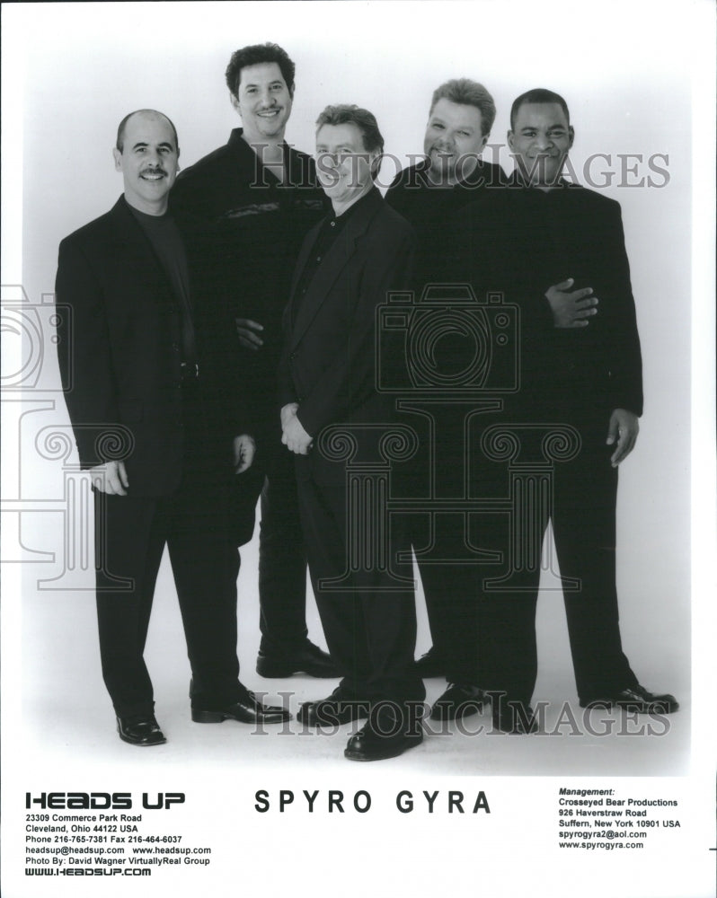 2002 Press Photo Spyro Gyra American Jazz Fusion Band