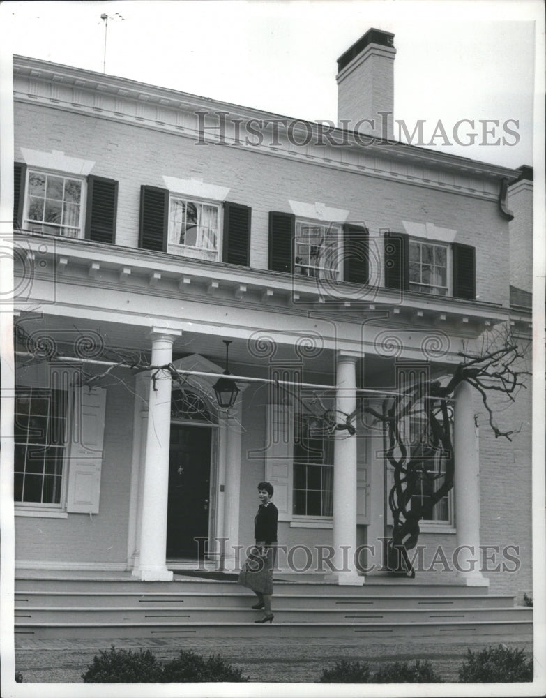 1957 Press Photo Mrs Robert B Meyner New Jersy Governor