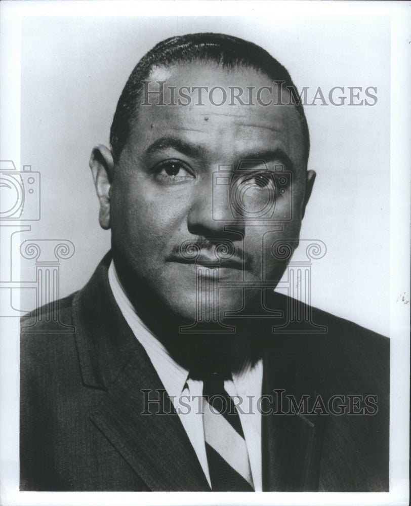 1969 Press Photo Carl Rowan Columnist Journalist Author