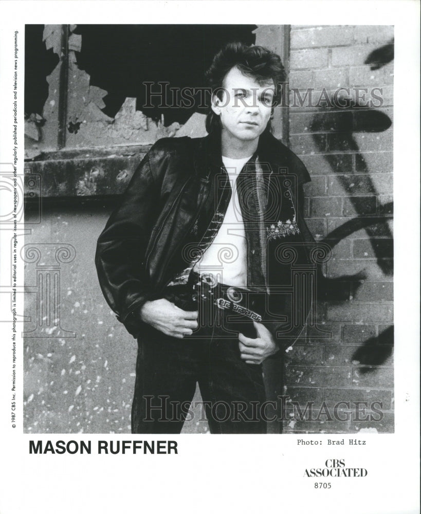 1988 Press Photo Mason Ruffner