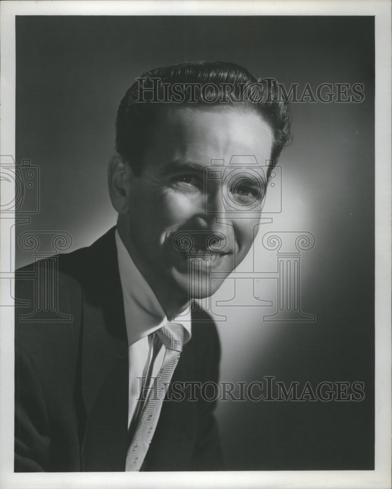 1954 Press Photo Jack Russell Bass Baritone Soloist