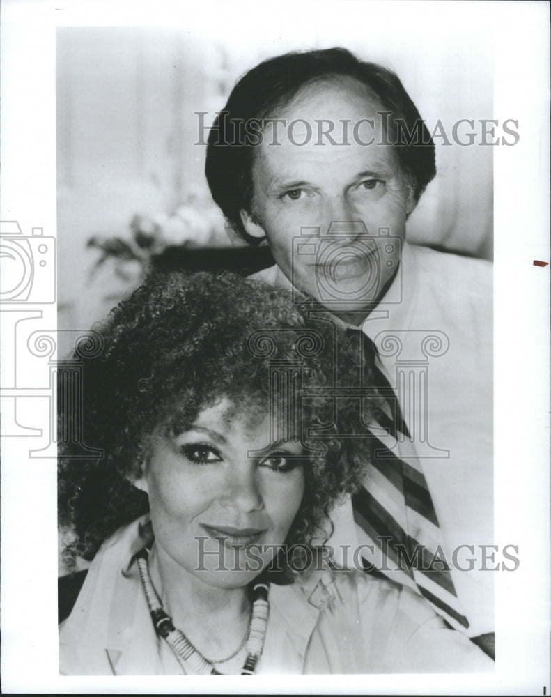 1988 Press Photo Cleo Laine Michael Feinstein Vocal DBE