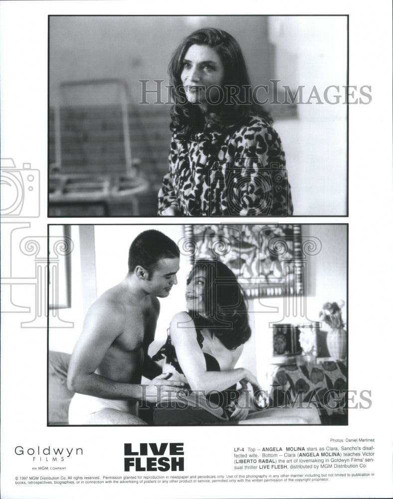 Press Photo Clara Liberto Rabal Angela Molina Live Flesh Crime