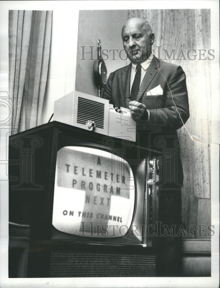 1957 Press Photo Latest Play Television System New York