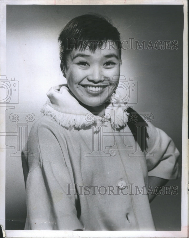 1958 Press Photo Pat Suzuki American Popular Singer