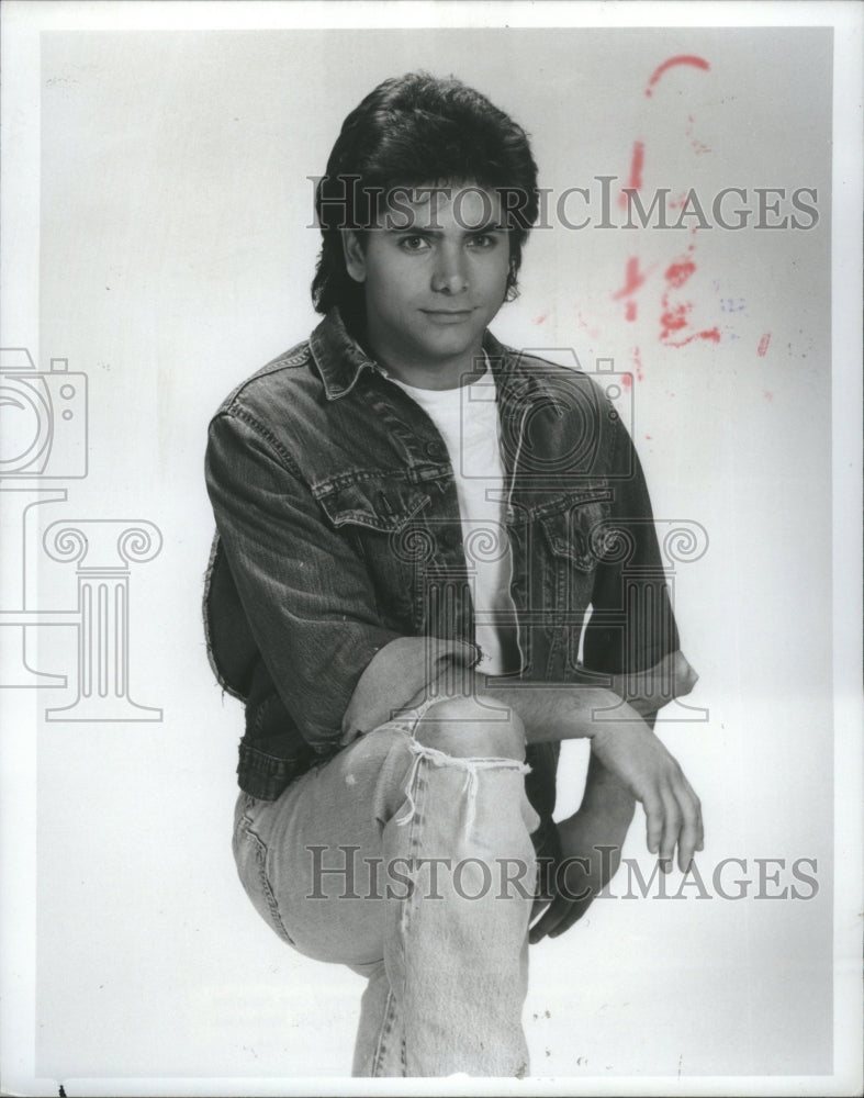 1986 Press Photo John Phillip Stamos American Actor ABC