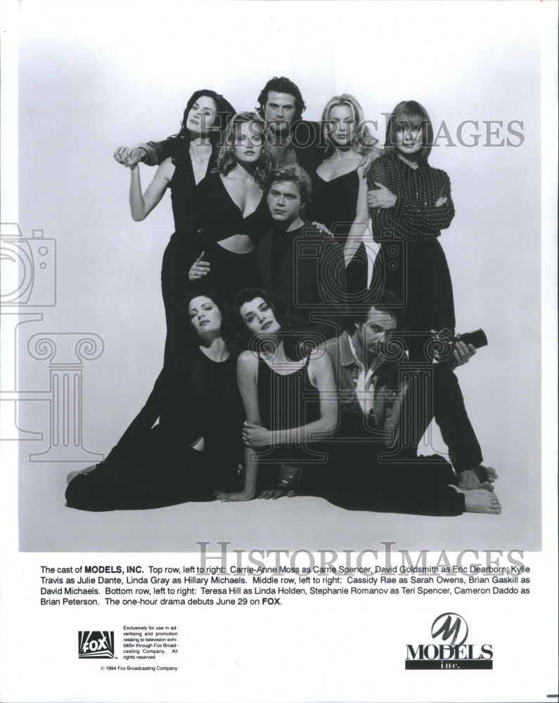 1994 Press Photo Models Inc American Drama Frank South