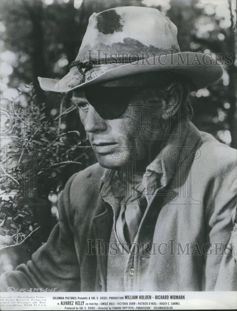 1966 Press Photo Richard Widmark William Holden Union