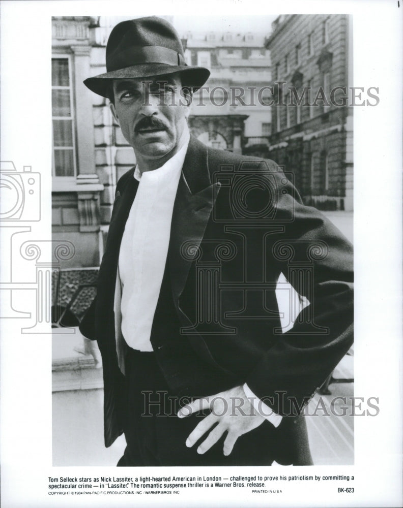 1990 Press Photo Tom Selleck Nick Lassiter American Lon