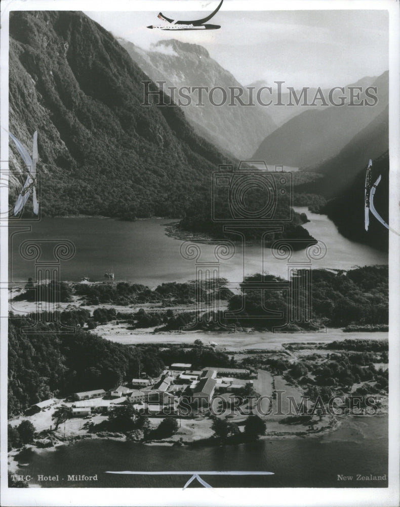 1973 Press Photo New Zealand Island Pacific Ocean South