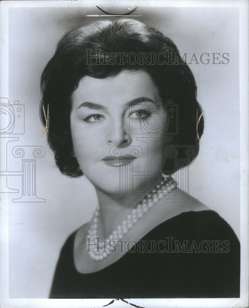 1969 Press Photo Birgit Nilsson Swedish Dramatic Sopran