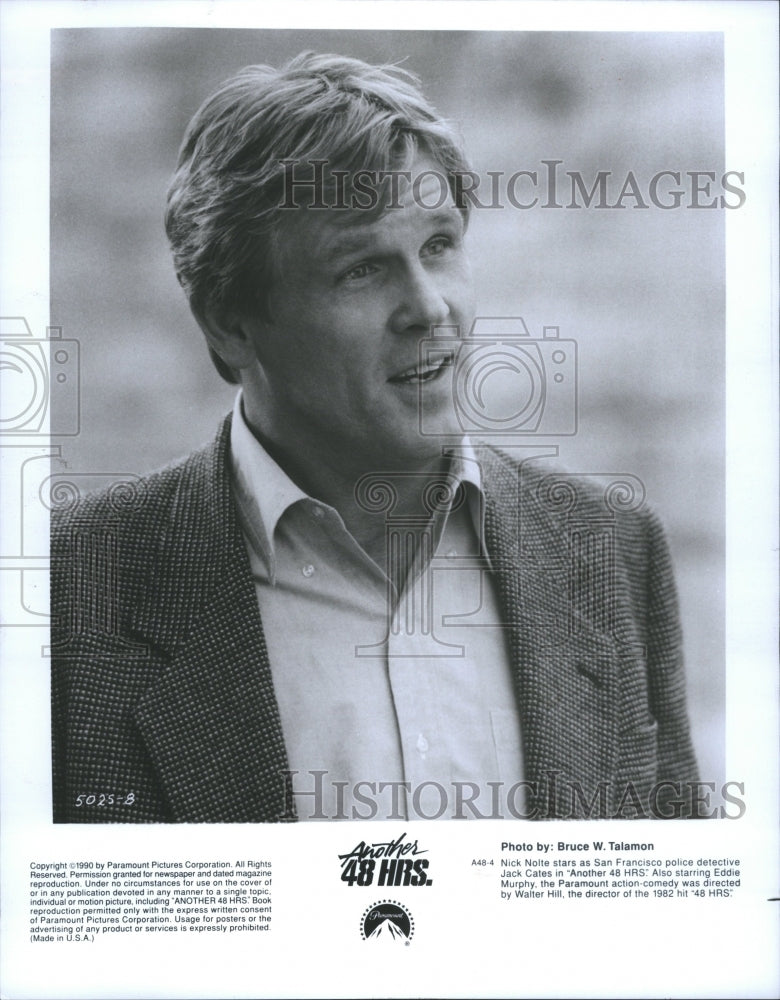 Press Photo Nicholas King Nick Nolte American Actor Sin