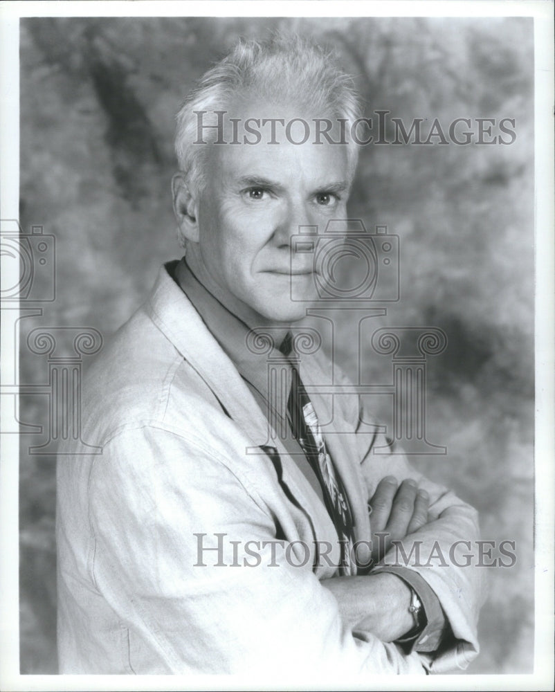 2001 Press Photo Malcolm MCDowell Stars Comedy Stephen