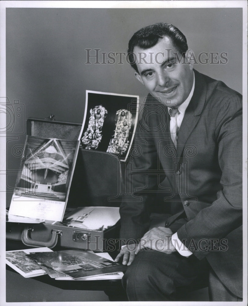 1954 Press Photo Joe Messana Photographer Photo