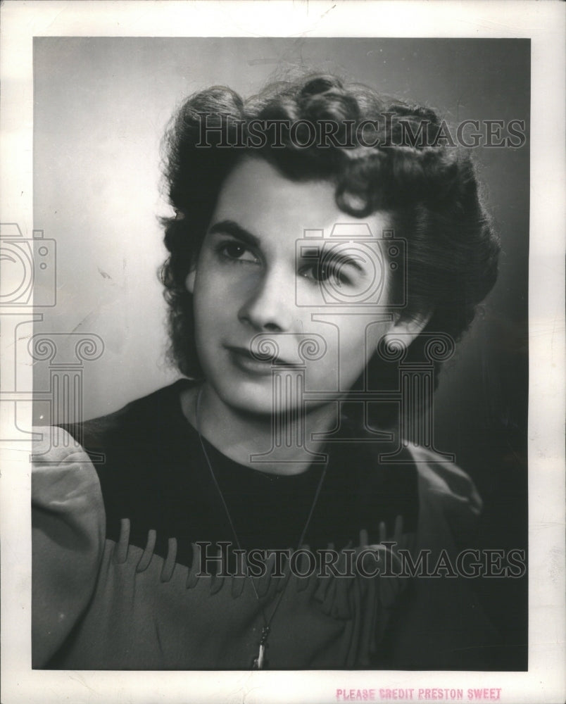 1942 Press Photo Martha Elizabeth Sutton William W