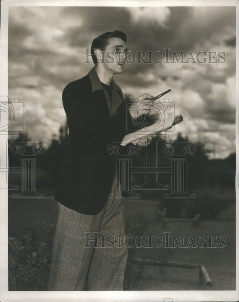 1940 Press Photo William Merrill Bloomfield Hills