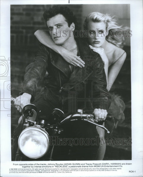 1984 Reckless Aidan Quinn Daryl Hannah Historic Images