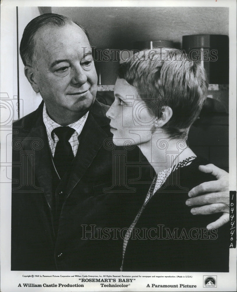 1969 Press Photo RosemaryS Baby American Horror Film