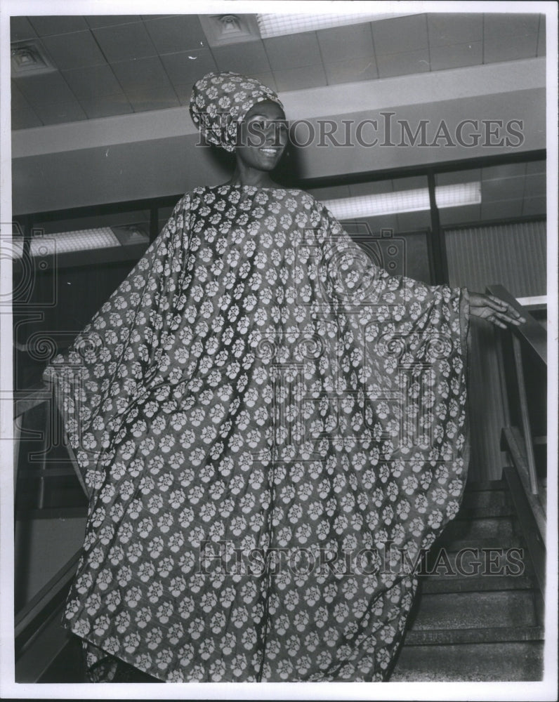 1969 Press Photo Johne Sangare First Woman Joined U.N.