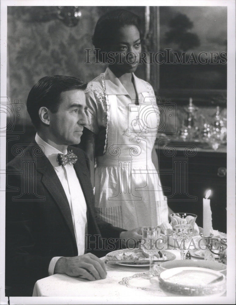 1991 Press Photo FLy Away Emmy Awards Sam Waterston