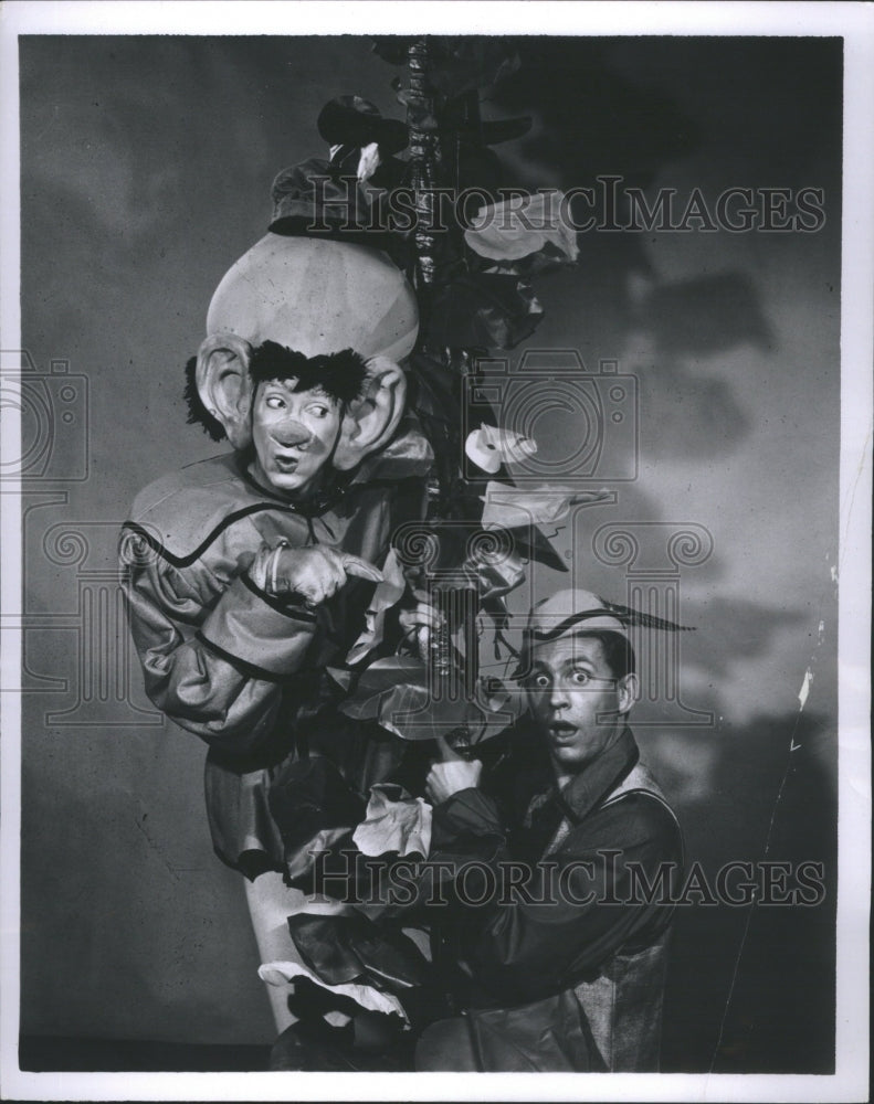 1968 Press Photo Jack And Beanstalk Comedy TV Series