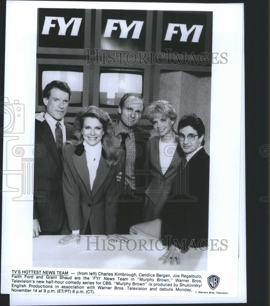 1993 Press Photo Cast of L.A. Law.