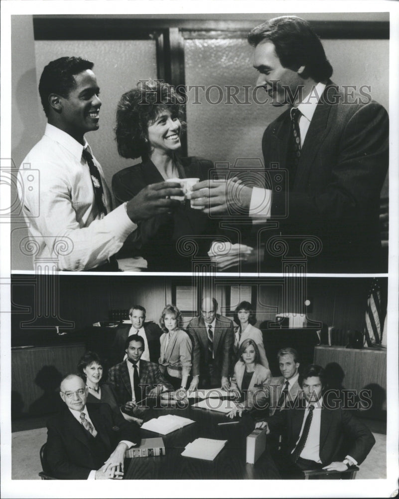 1994 Press Photo Blair Underwood Michele Classic LA Law