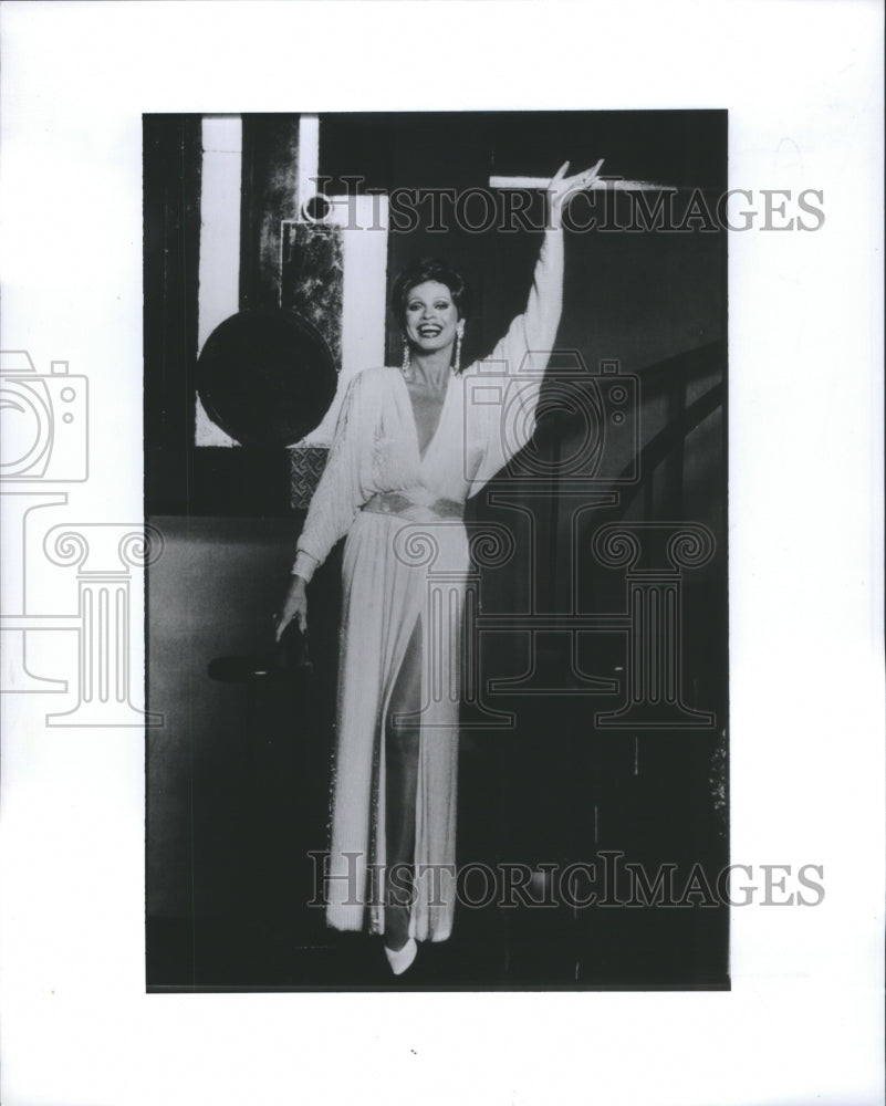 1990 Press Photo JULIET PROWSE SOUTH AFRICAN DANCER