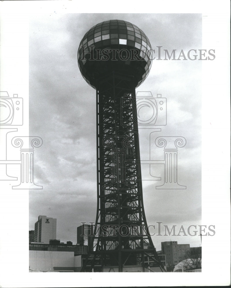 1982 Press Photo SUNSPHERE WORLD&#39;S FAIR Knoxville